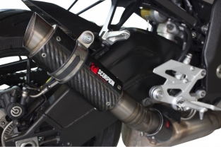 Scorpion RP1-GP Carbon Slip-on Einddemper zonder E-keur BMW S 1000 R 2014 - 2016